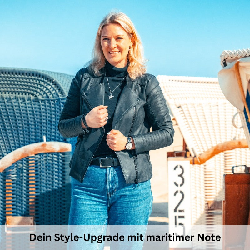 Kettenanhänger Seestern aus Edelstahl