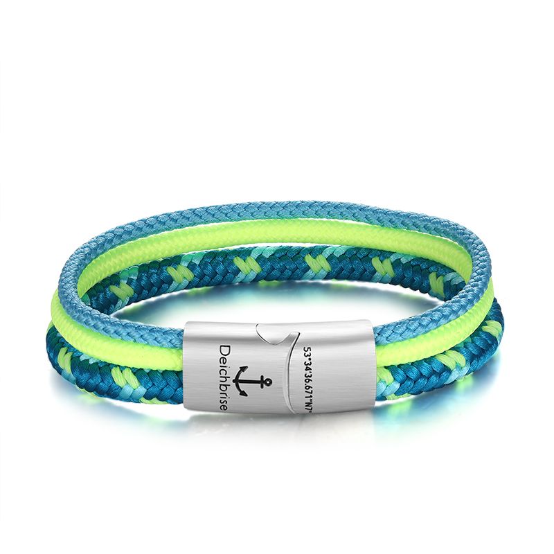 Segelseil-Segeltau Armband Neptuns Kraft 1 (Multistrang)