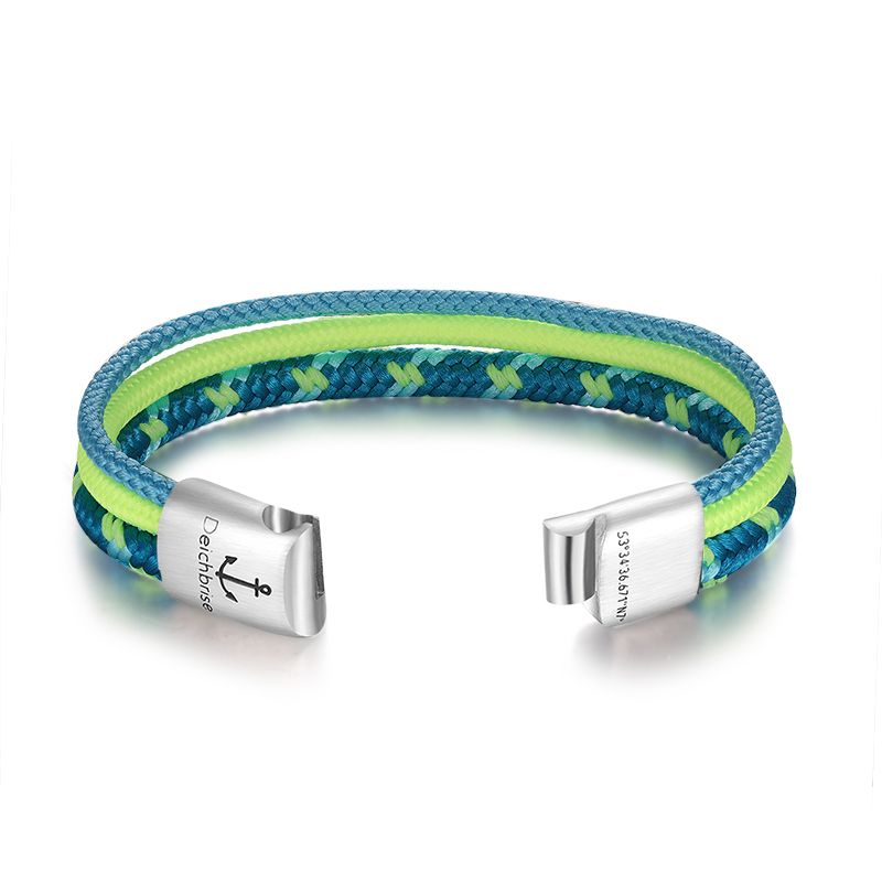 Segelseil-Segeltau Armband Neptuns Kraft 1 (Multistrang)