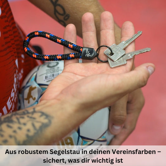 Fan-Schlüsselanhänger aus Segeltau OHV-Aurich