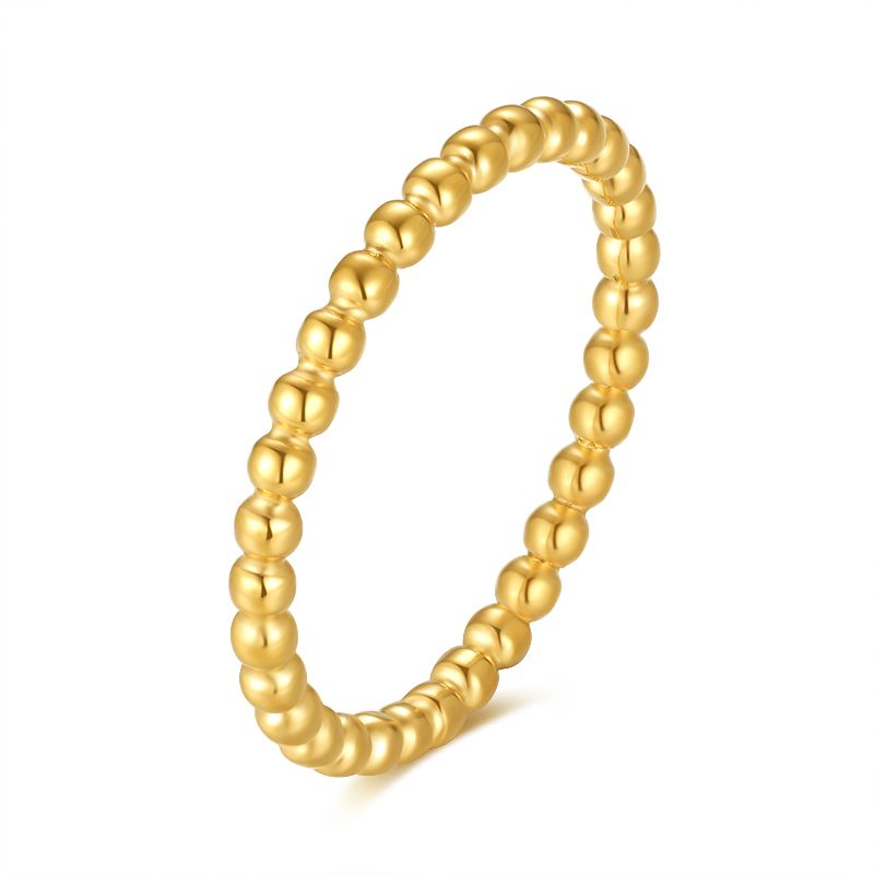 Ring Balls aus Edelstahl (Stapelring)