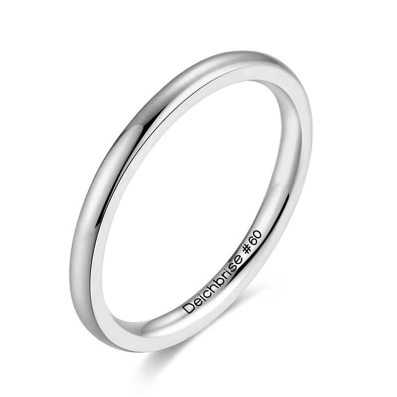 Ring Blanco aus Edelstahl (Stapelring)