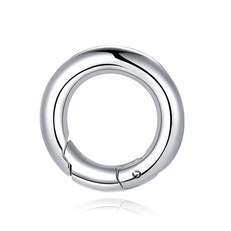 Rundkarabiner für Ketten 1,5cm aus Edelstahl (Kapitän rockt & Küstengirls)