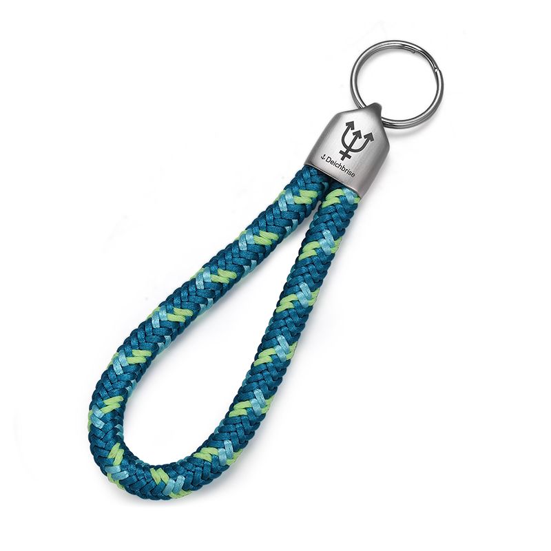 Schlüsselanhänger aus Segeltau Neptuns Kraft (8mm)