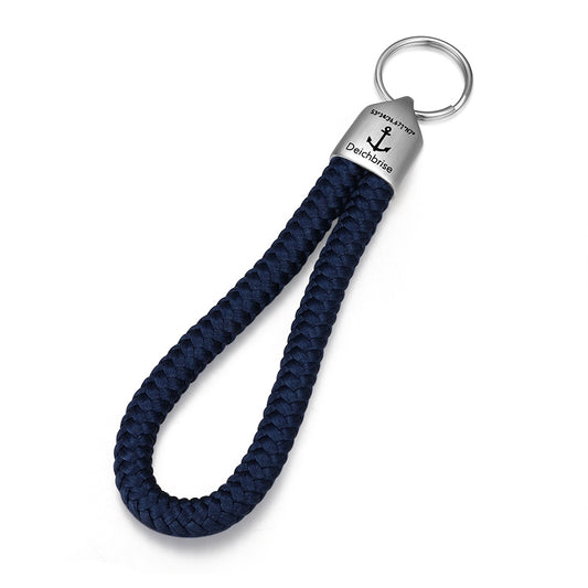 Schlüsselanhänger aus Segeltau Jenke (8mm)