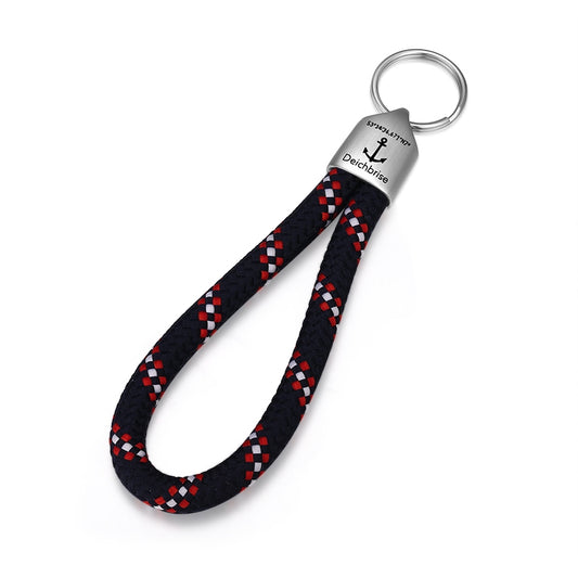 Schlüsselanhänger aus Segeltau Langeoog (8mm)