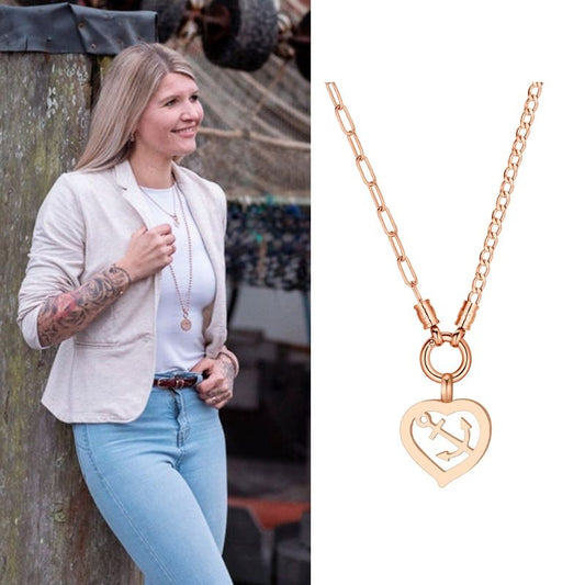 Kette mit Anhänger Ankerliebe