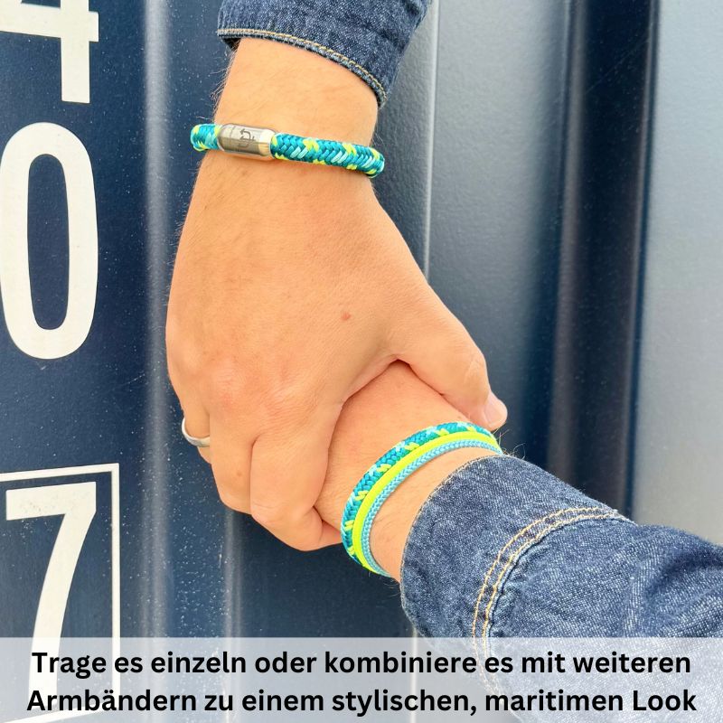 Segelseil-Segeltau Armband Neptuns Kraft 1 (Multistrang)