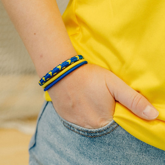 Segelseil-Segeltau Armband Flugkopfball (Multistrang)