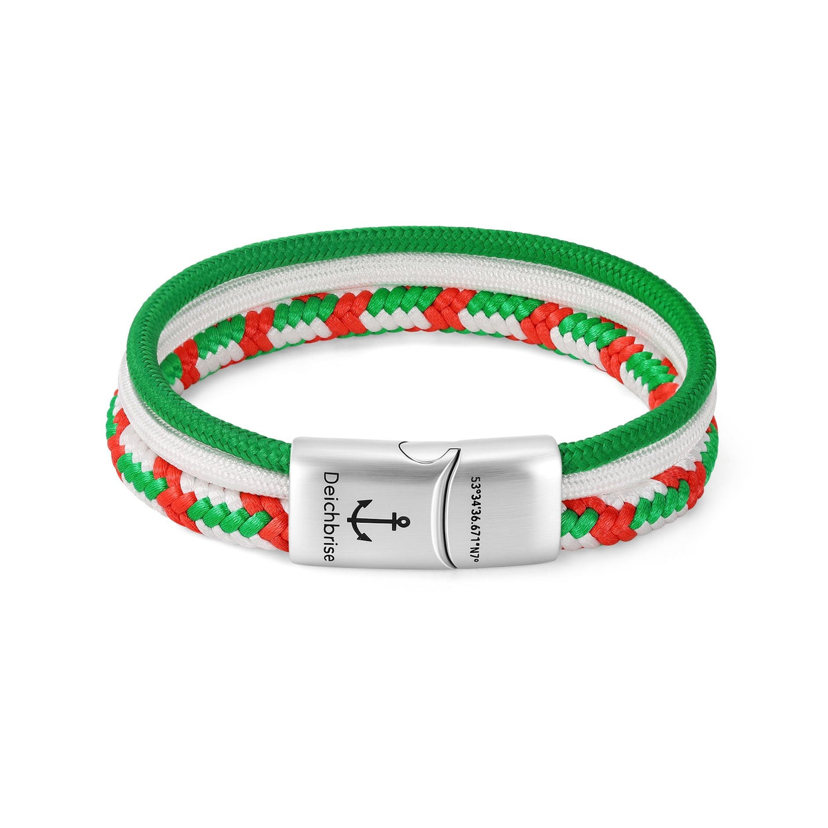 Segelseil-Segeltau Armband Rückraum (Multistrang)