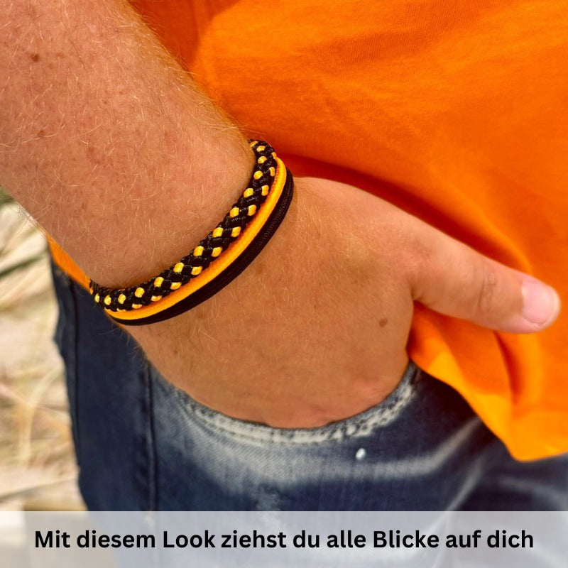 Segelseil-Segeltau Armband Strandläufer (Multistrang)