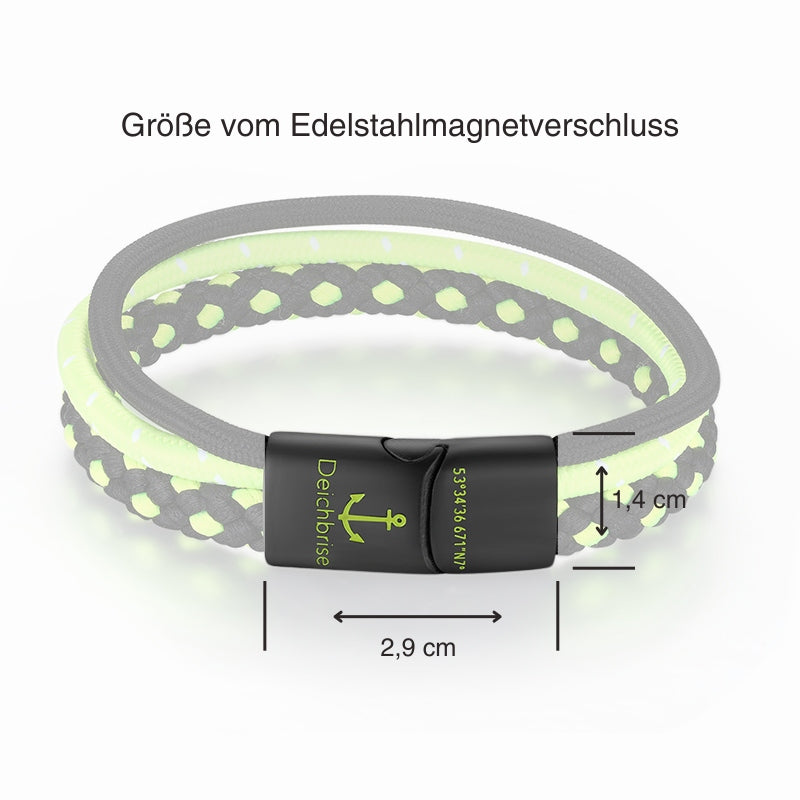 Segelseil & Segeltau Armband Signalstärke (Multistrang)