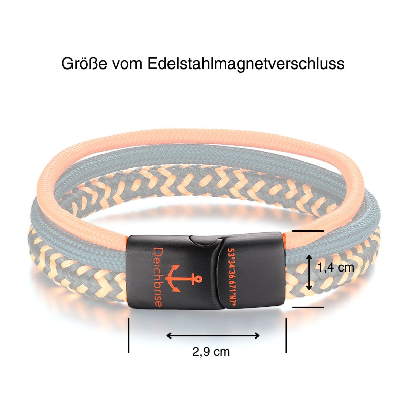 Segelseil & Segeltau Armband Windsurfer (Multistrang)