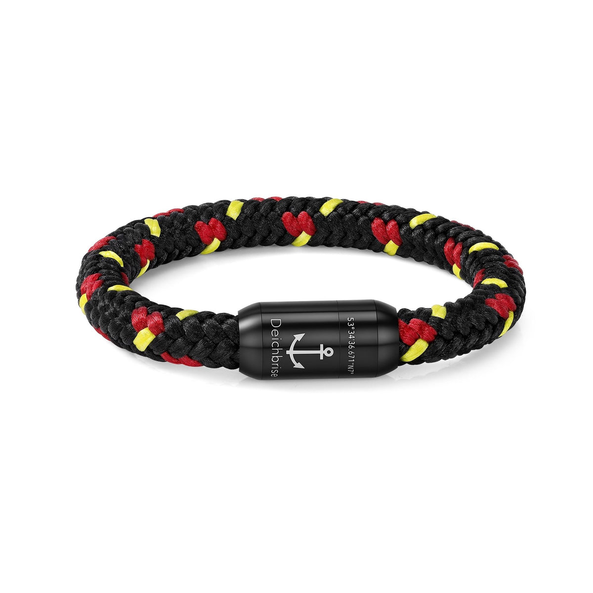 Segeltau Armband Deutschland (8mm)