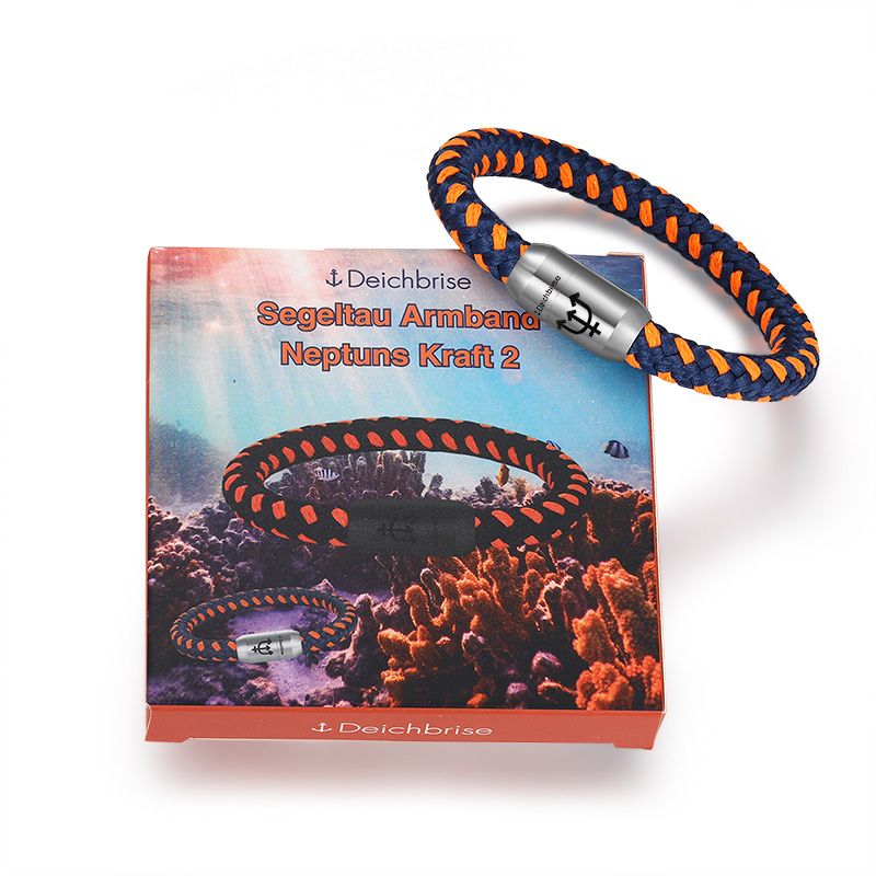 Segeltau Armband Neptuns Kraft 2 (6mm oder 8mm)