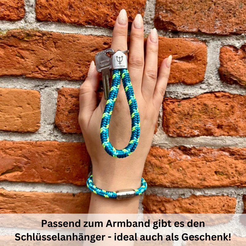 Segeltau Armband Neptuns Kraft (6mm oder 8mm)