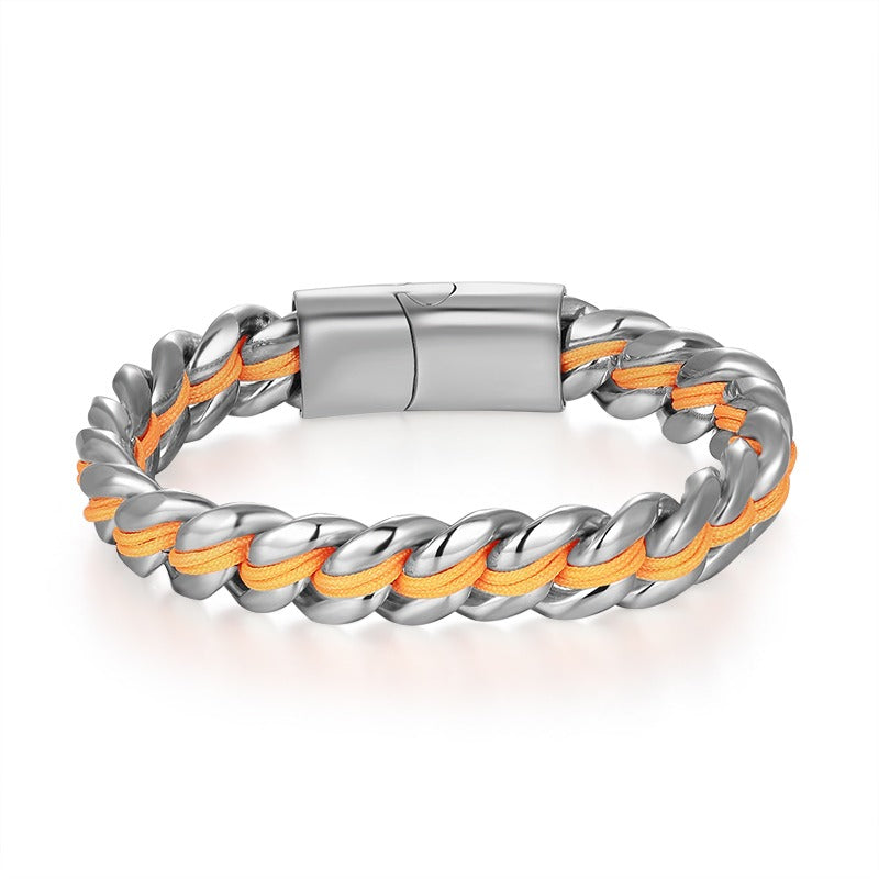 Stahltau Armband Steel Amrum (Kapitän rockt)