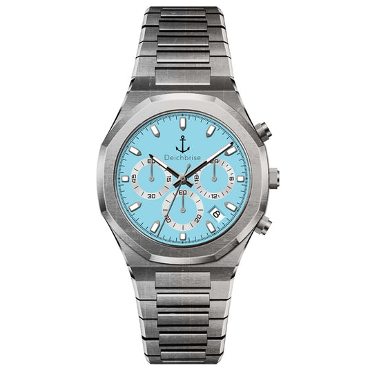 Chronograph Bootsmann 41mm (Herren) (Vintage-Blau)