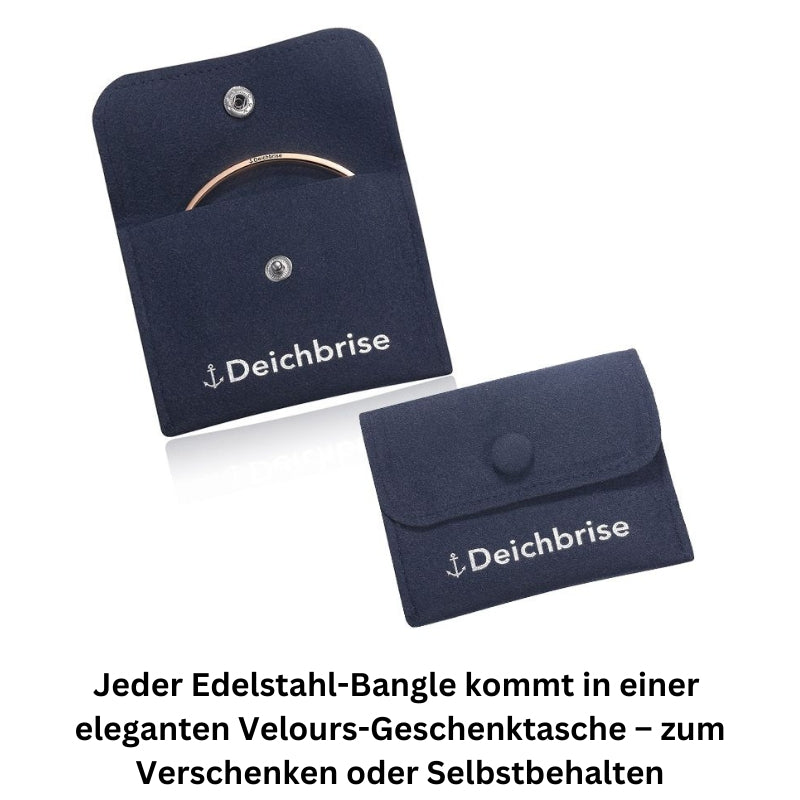 Edelstahl-Bangle Seekraft