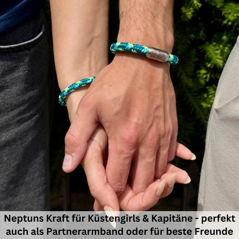 Segeltau Armband Neptuns Kraft (6mm oder 8mm)