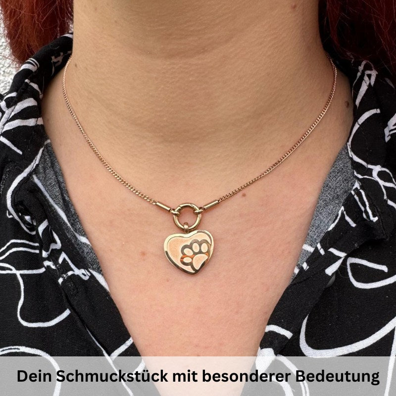 Kette mit Anhänger Pfotenliebe