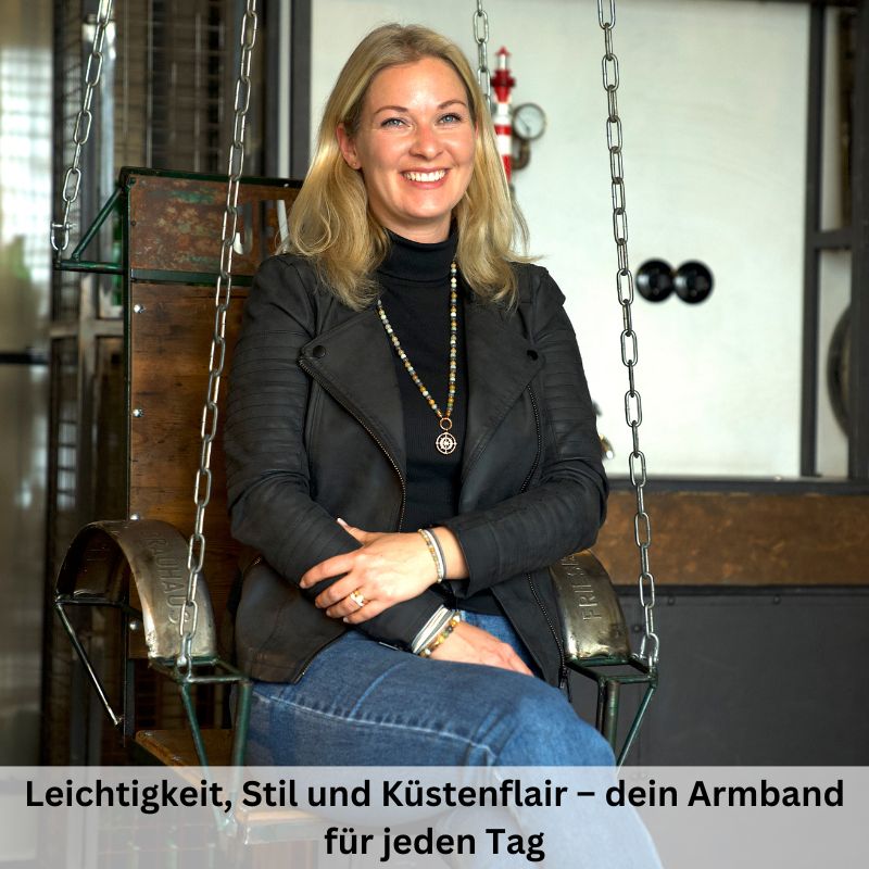 Multistrang Armband Joleen 2 (Fibre Leder) (Veggie)