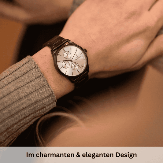 Uhr Traum Hafen 35mm (Damen) schwarz