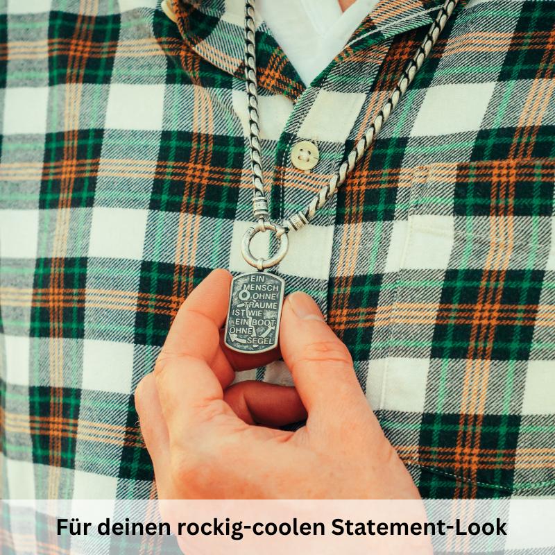 Kette mit Anhänger Steuermanns Traum