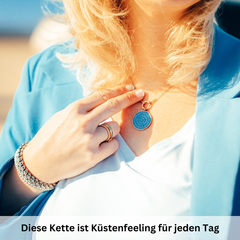Kette mit Anhänger Feine Meeresbrise