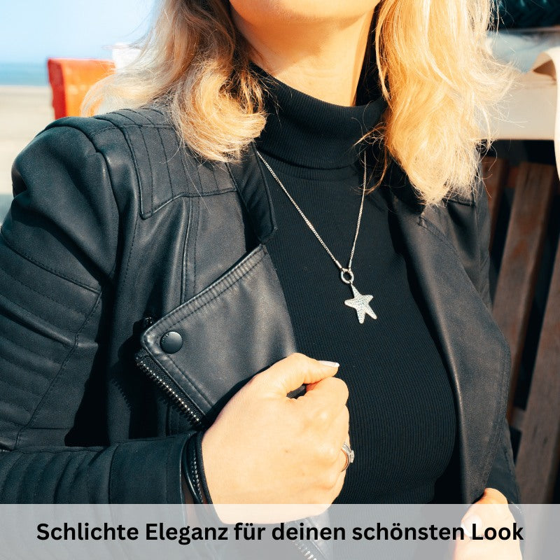 Kette Strandfein 1,8mm (mit Rund-Karabiner) aus Edelstahl