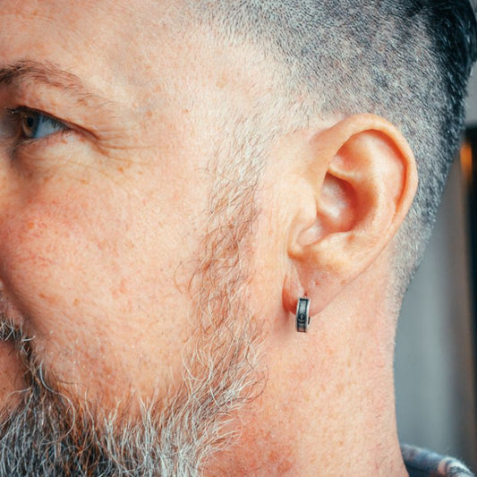 Creolen Seegang aus Edelstahl (Kapitän rockt)