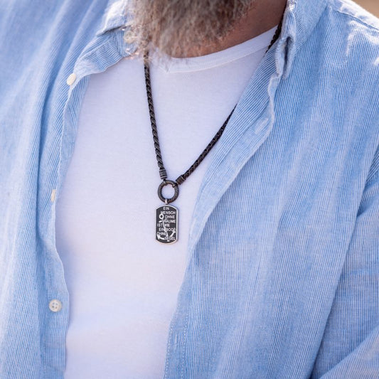 Kette Steuermann (mit Rund-Karabiner) aus Edelstahl