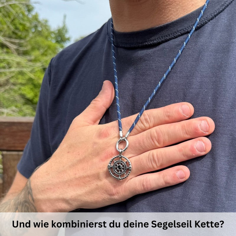 Kette Segelseil (mit Rund-Karabiner)