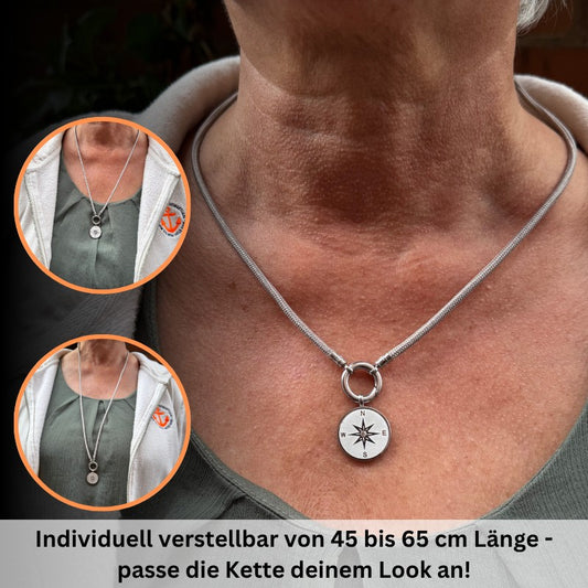 Kette Segelseil (mit Rund-Karabiner)