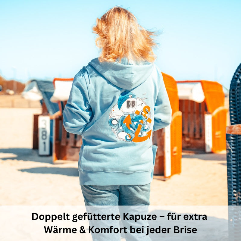 Unisex Sweatjacke "Nautix" (Oceanbreeze)