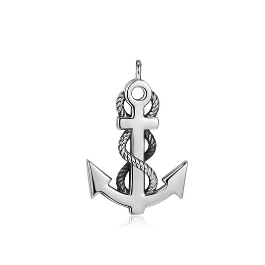Kettenanhänger Seemannsknoten aus Edelstahl (Kapitän rockt)