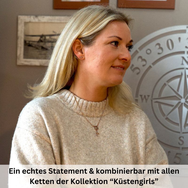 Kettenanhänger Möwe aus Edelstahl