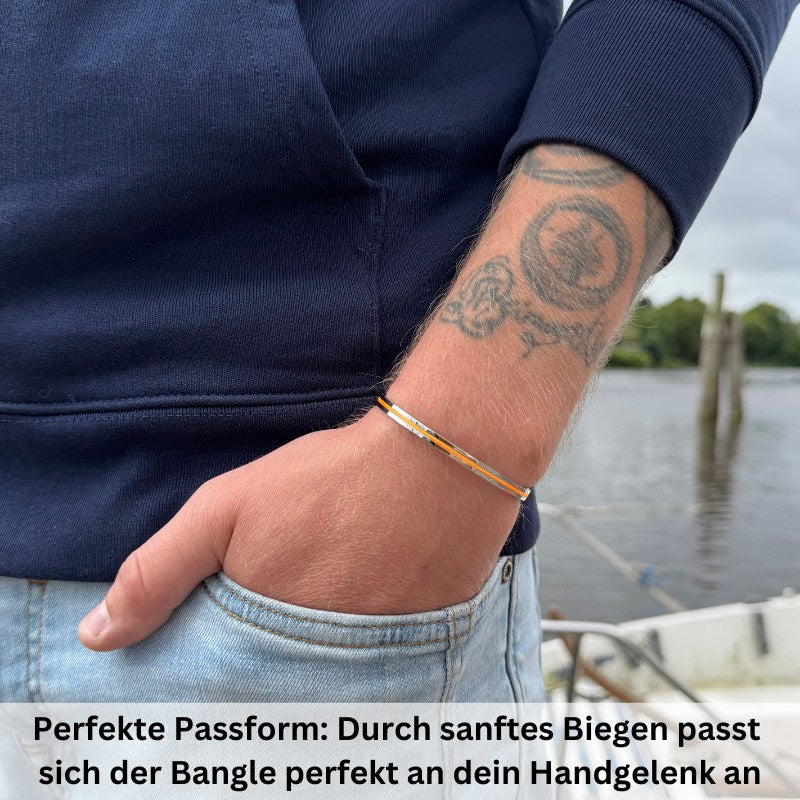 Edelstahl-Bangle Amrum