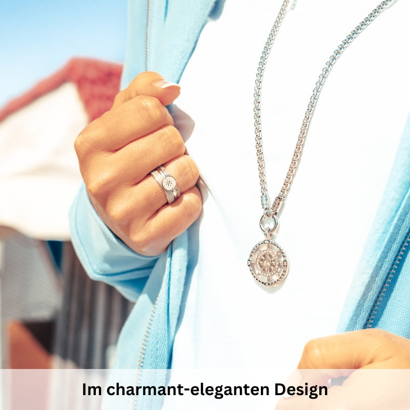 Edelstahl Ring sandgestrahlt 4mm (Stapelring)