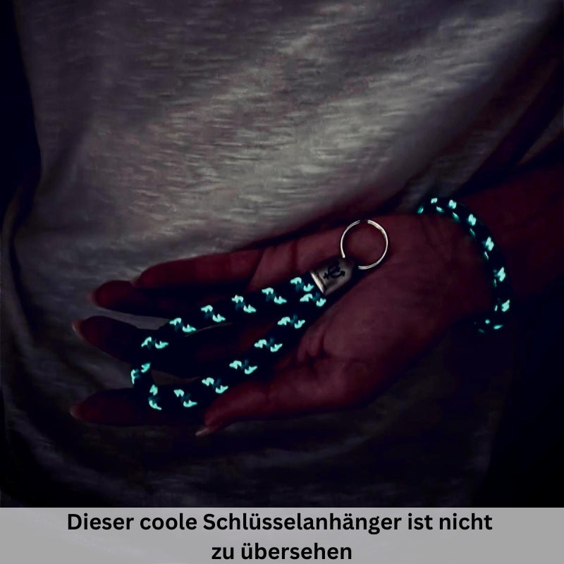 Schlüsselanhänger aus Segeltau Neptuns Kraft (8mm)
