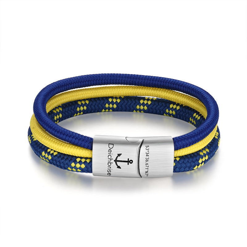 Segelseil & Segeltau Armband Friesland (Multistrang)