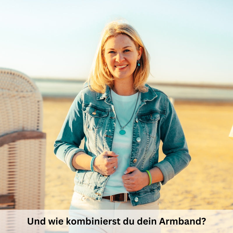 Leder & Segelseil Armband Fresh Day (Multistrang)