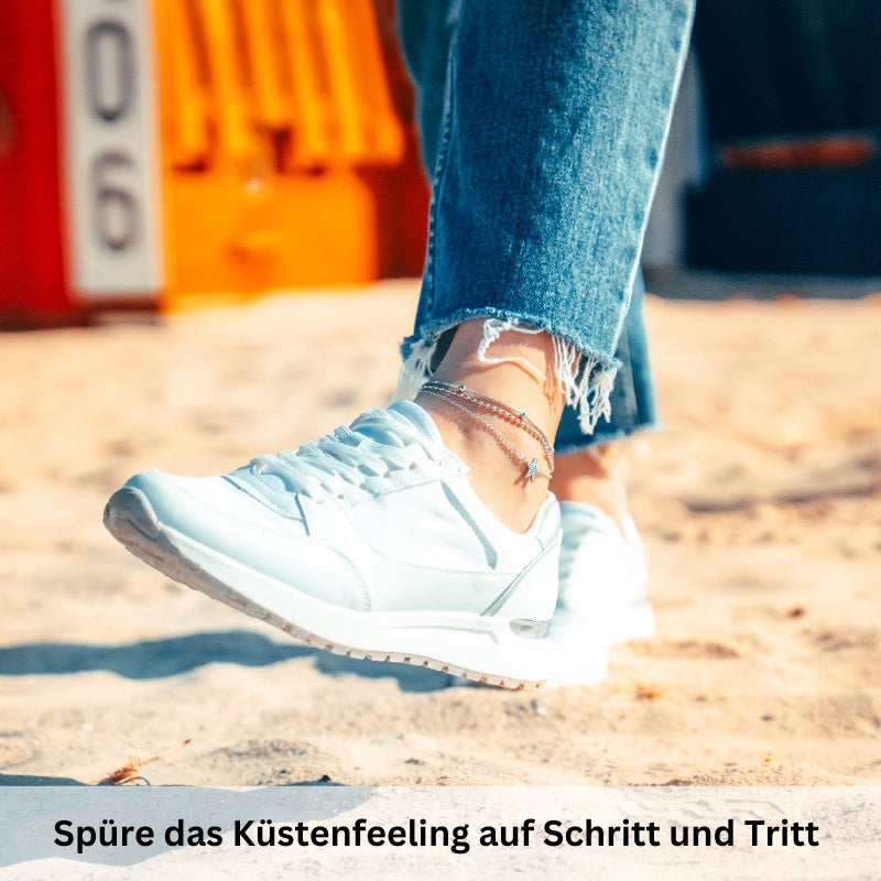 Fußkettchen aus Edelstahl Seestern