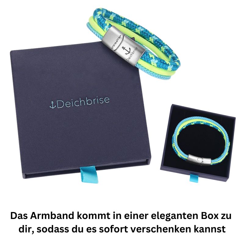Segelseil-Segeltau Armband Neptuns Kraft 1 (Multistrang)