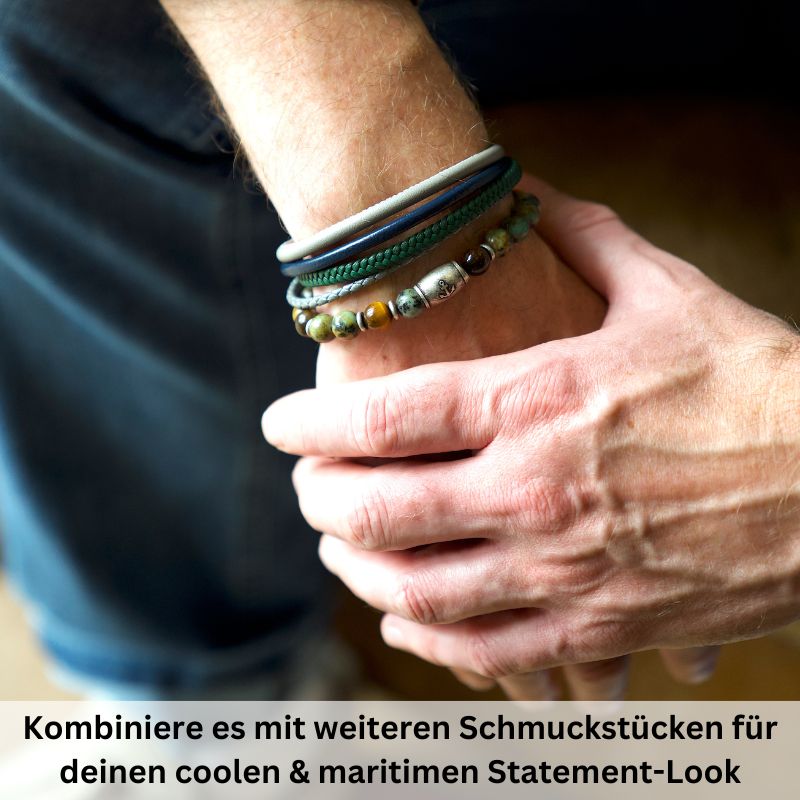 Leder Armband Dünengras (Multistrang)