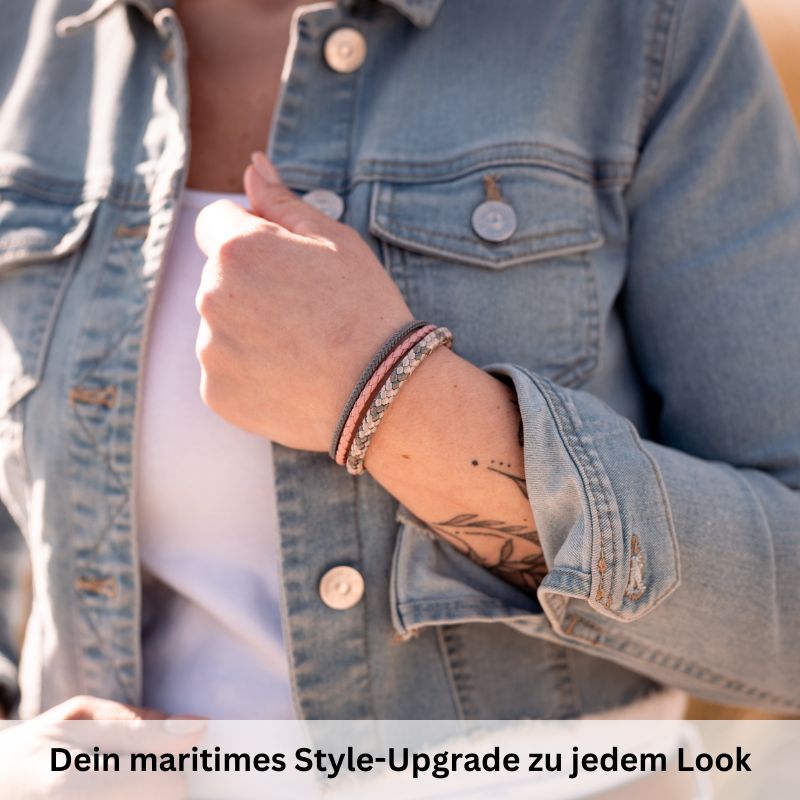 2 Armbänder + Schmucktasche GRATIS