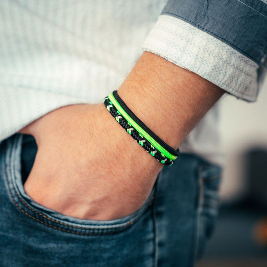 Segelseil & Segeltau Armband Meeresleuchten (Multistrang)