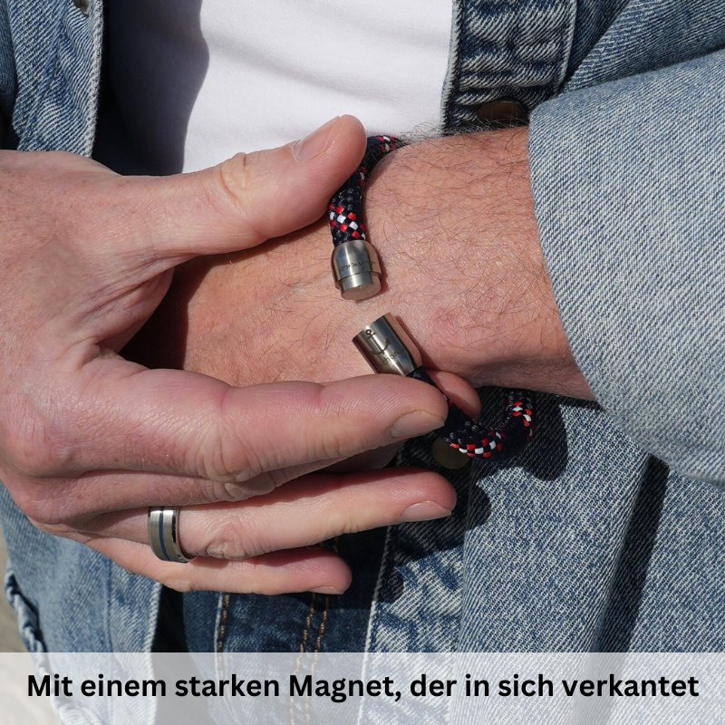 Segeltau Armband Langeoog (8mm)