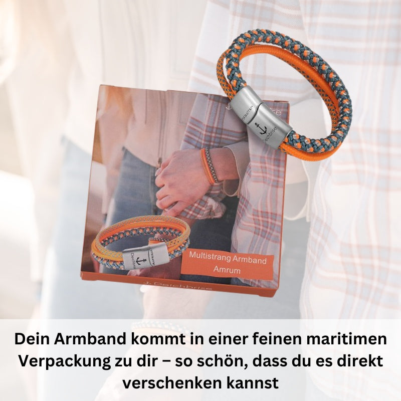 Segelseil-Segeltau Armband Amrum (Multistrang)