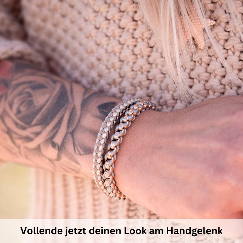 Armband Joleen am Sandstrand (Multistrang) Stahl-Tau & Segeltau